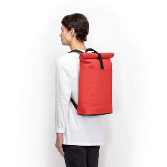 Ucon Acrobatics Lotus Hajo Medium Backpack Red model man