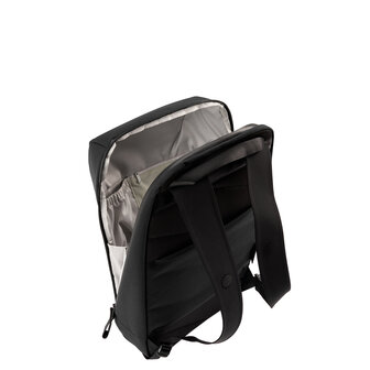 Pinqponq Kontor Backpack Solid Black binnenkant