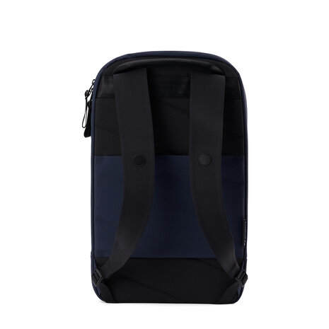 Pinqponq Kontor Backpack Solid Navy achterkant