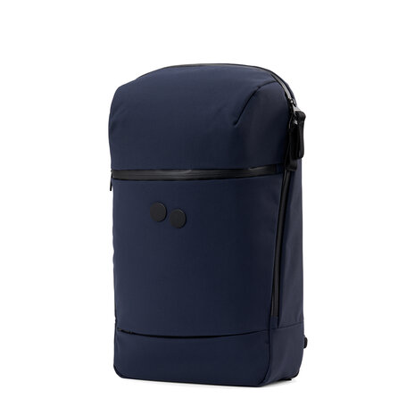 Pinqponq Kontor Backpack Solid Navy zijkant